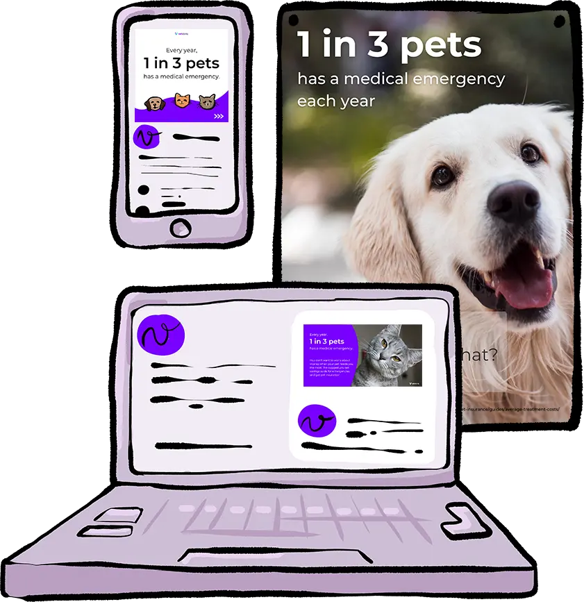 Pet Insurance Mockups Template